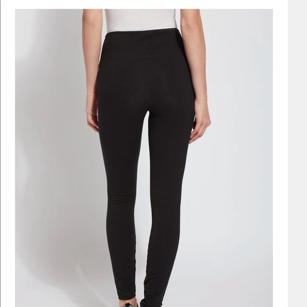 Lysse Flattering Cotton Leggings NWT Black Ankle - Picture 3 of 8